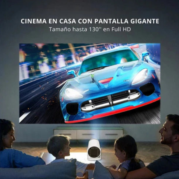 CineMax - Proiettore Full HD | Film, programmi TV e giochi su uno schermo gigante