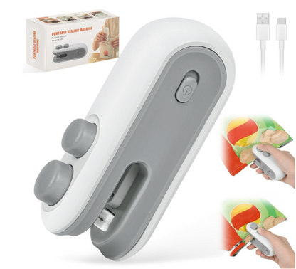 Vicloon Sigillatrice Termica con Taglierina Integrata – Mini Saldatrice per Sacchetti Alimentari